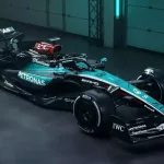 Mercedes-AMG Petronas представила новую окраску болиду, которая будет использована эксклюзивно на Гран-при Сингапура, которая состоится с 20 по 22 сентября