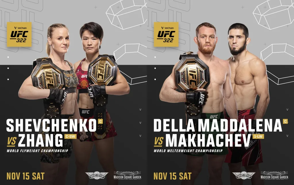 Сенсационные поединки на UFC 322: Махачев против Маддалены и Шевченко против Жанг